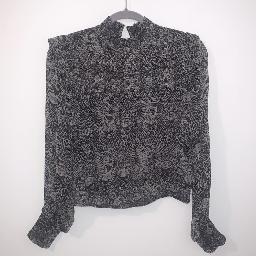 FP Snake Print Blouse